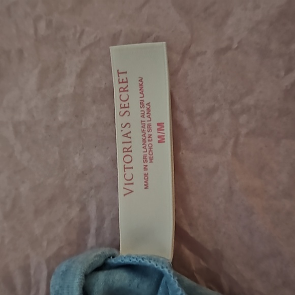 Victoria's Secret Cotton Bralette, size M in Blue - Picture 4 of 6